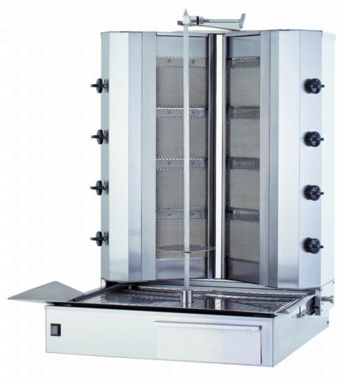 Gas Doner Kebab Grill Bottom Motor V Model KLG 224-V