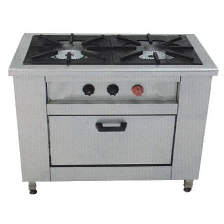 Gas Cooker, 2 lighters and cabinet