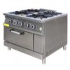 Gas Cooker with oven, 4 +1 Natural Gas 100*100 cm