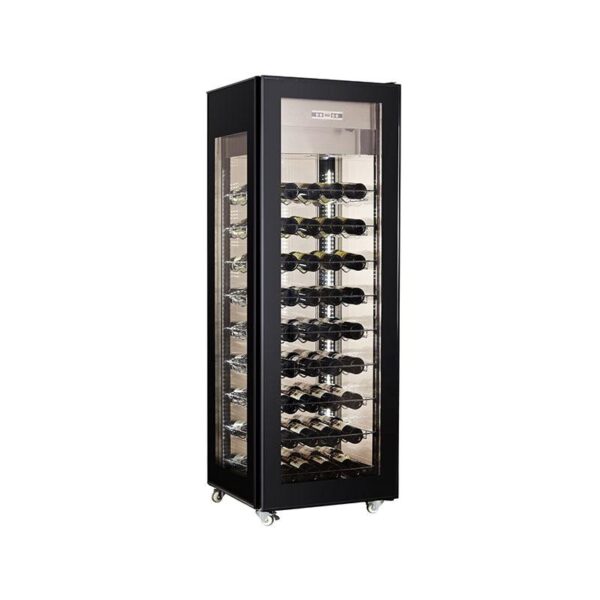 Wine showcase with flat door RT-400L-2