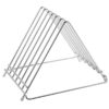 6-Board Chrome Plated Cutting Board Storage Rack