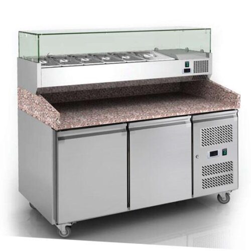 Pizza counter refrigerator PZ-2600TN+VRX1500/380