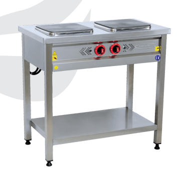 ELECTRIC COOKER with shelf 2 lighters
