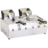 Double electric Fryer 5+5 lt