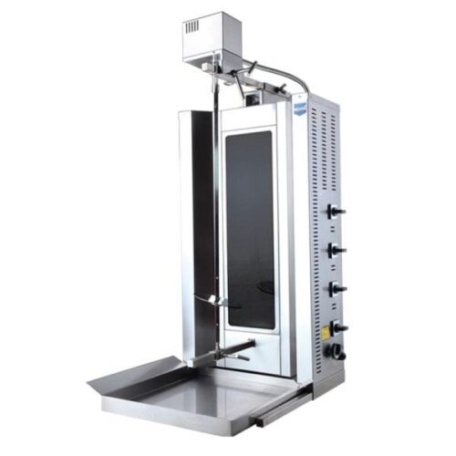 Shawarma machine electric, Glass, 4 lighters with engine