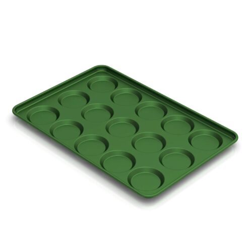 Aluminum Tray for burger with teflon 40X60