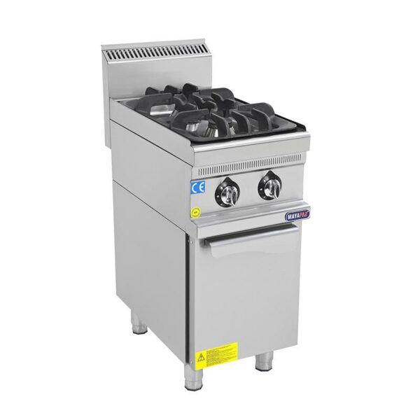 Gas Cooker 2 Burner with Cabinet