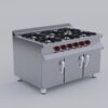 გაზქურა კარადით, 6 ქურა SDKZ 1510