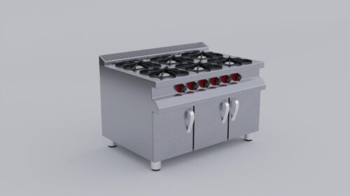 გაზქურა კარადით, 6 ქურა SDKZ 1510
