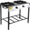 Gas Cooker 2 lighter on metal legs