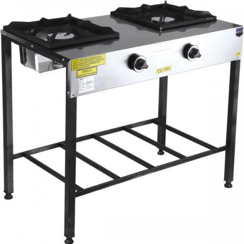 Gas Cooker 2 lighter on metal legs