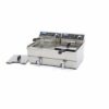 Maxima Electric Fryer 16+16 L with Faucet