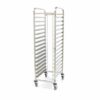 Stainless Steel Tray Trolley LR-16A