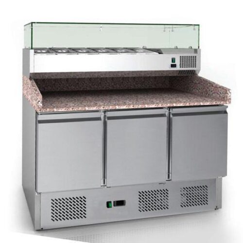 REFRIGEREATED PIZZA TABLE S-903PZ+VRX1400/330
