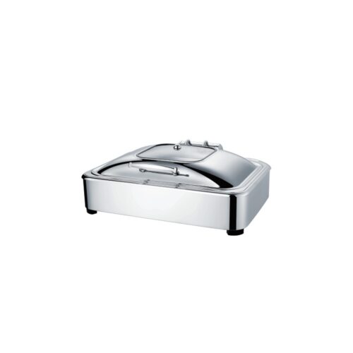 Chafing Dish შუშის სახურავითა და ფეხებით YD-L016-1