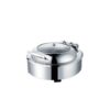 მრგვალი Chafing Dish შუშის სახურავითა და ფეხებით YD-L018