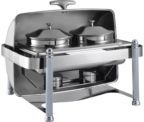 Chafing Dish საგორაო სახურავით YD-6508